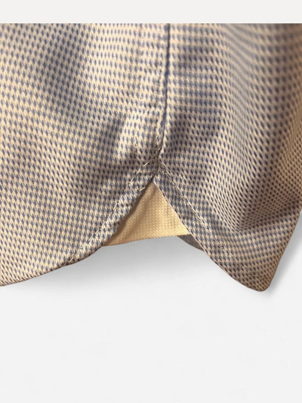 Banana Republic Light Gray Microdot Dress Shirt